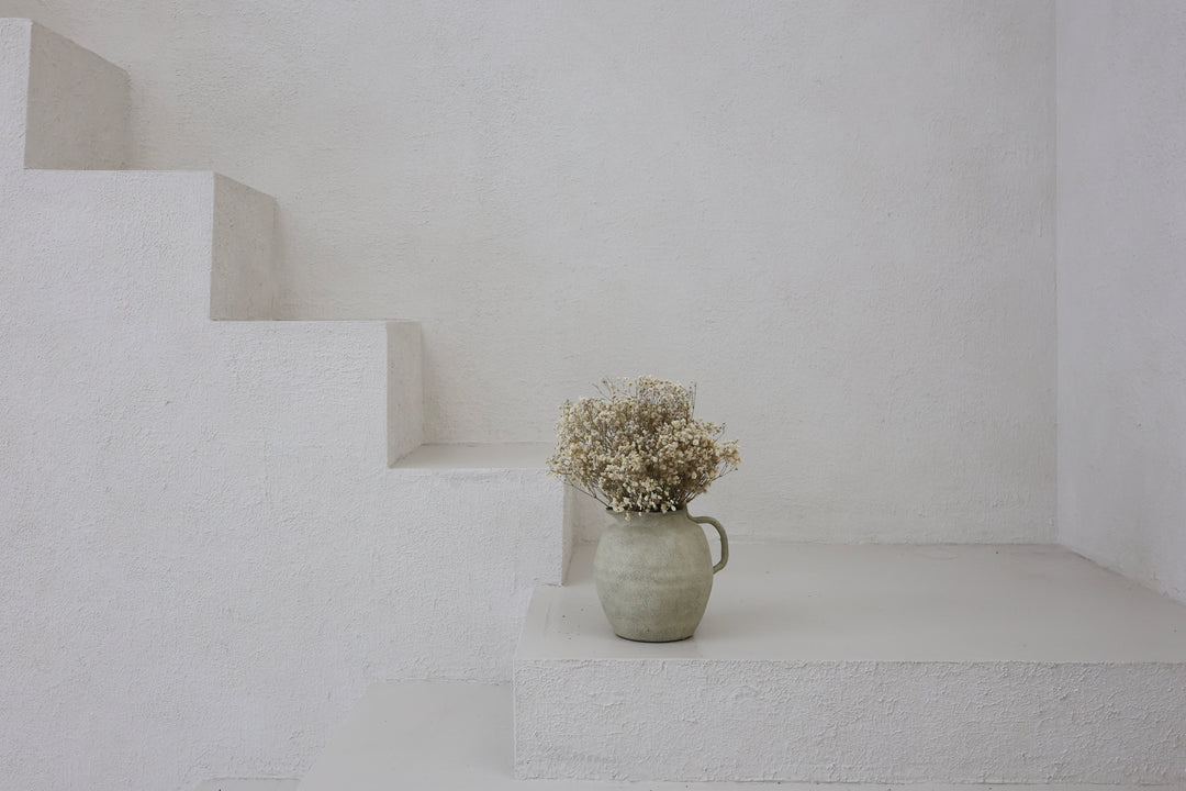Textured Sandstone Jug