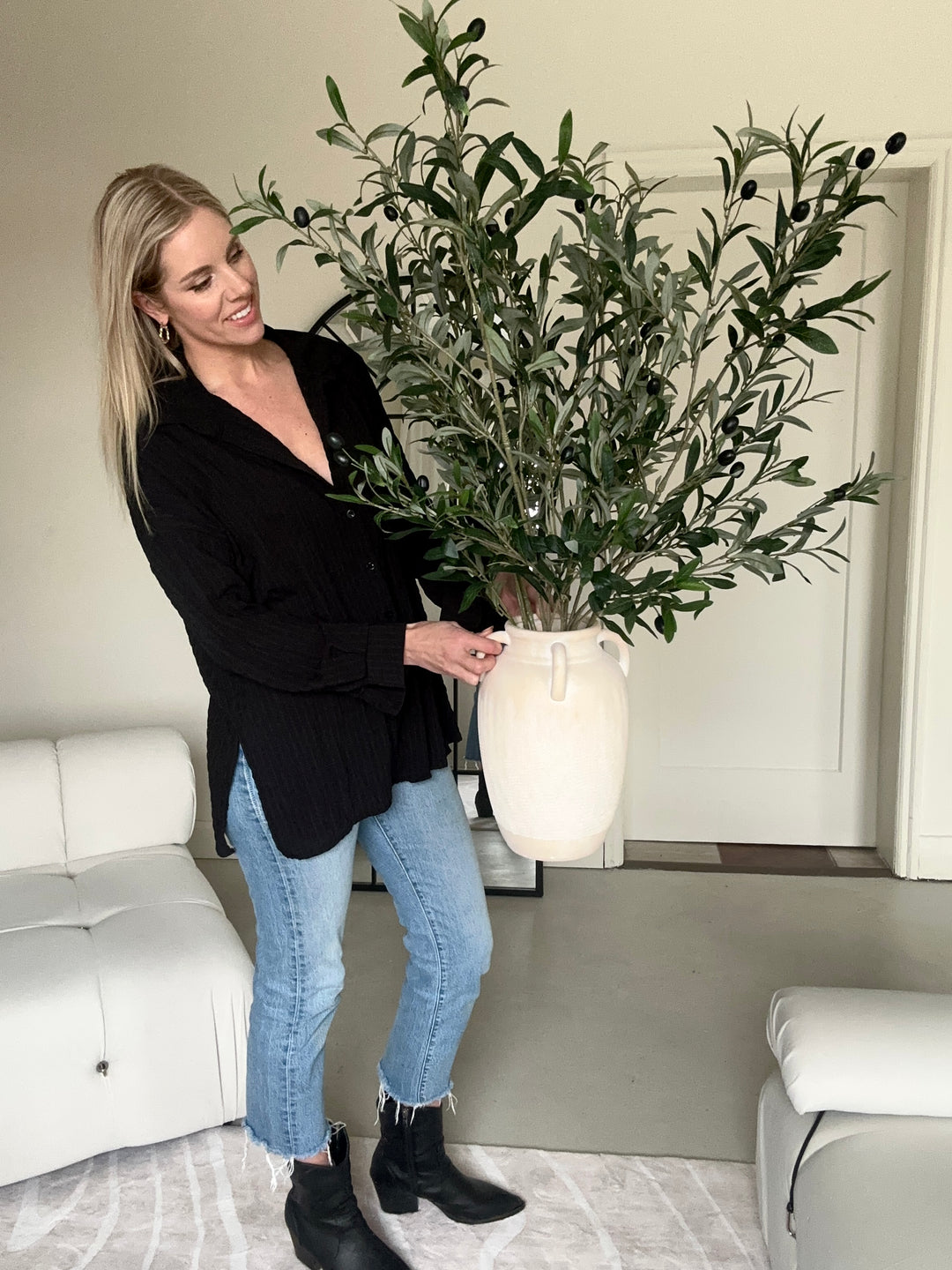 Faux/Artificial Olive Stem/Branch