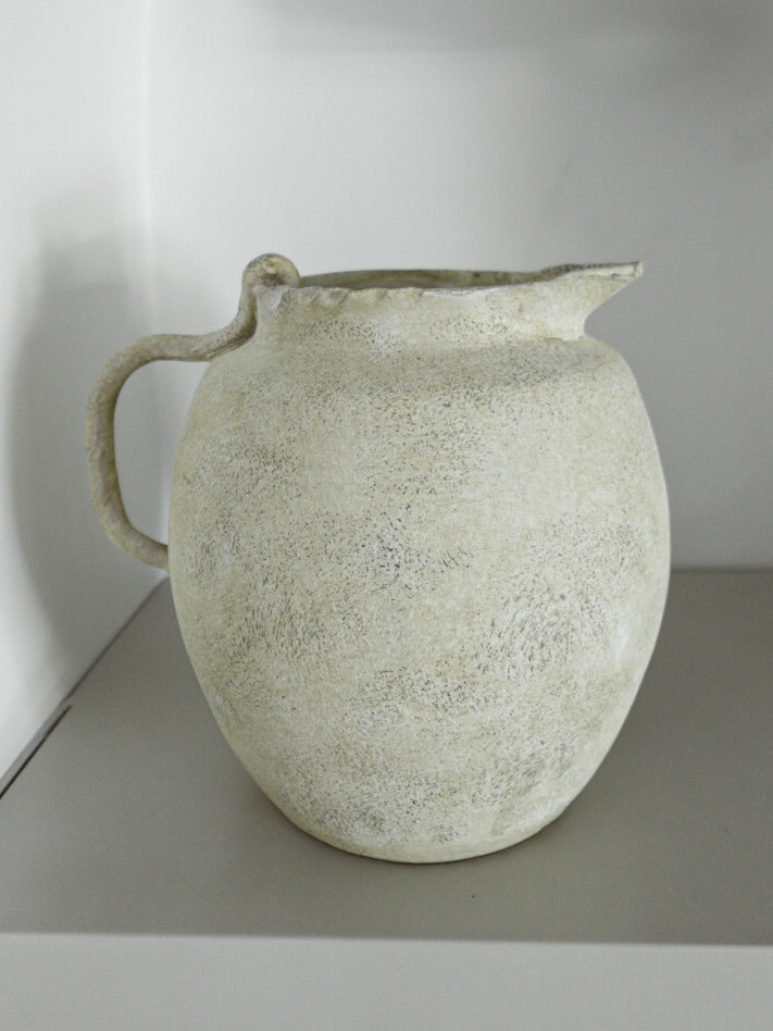 Textured Sandstone Jug