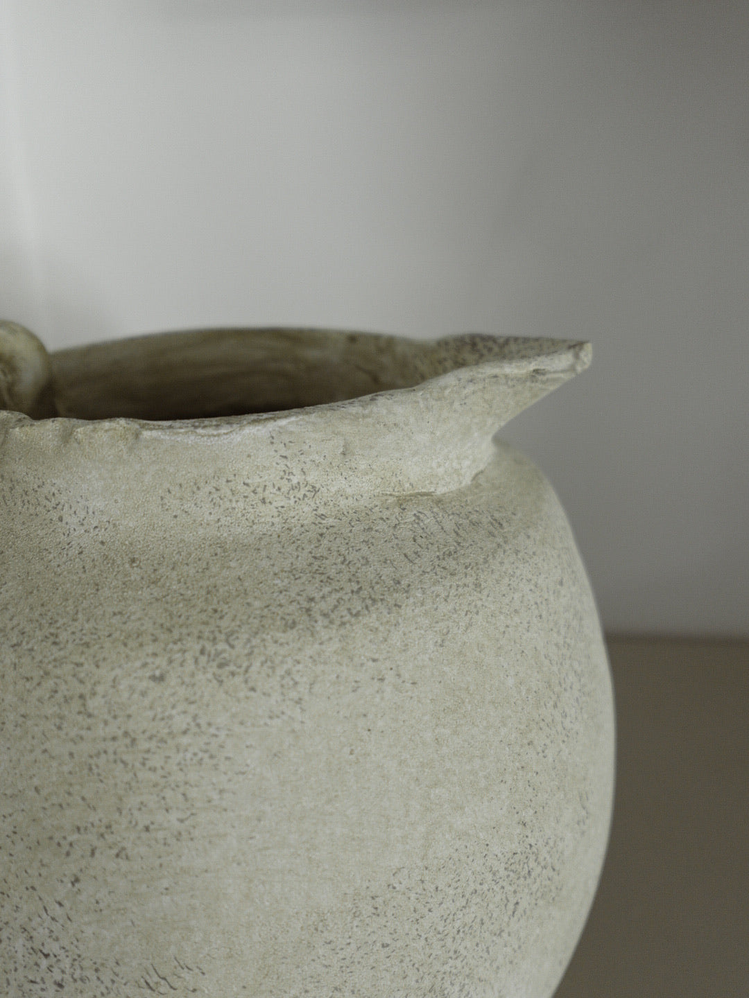 Textured Sandstone Jug