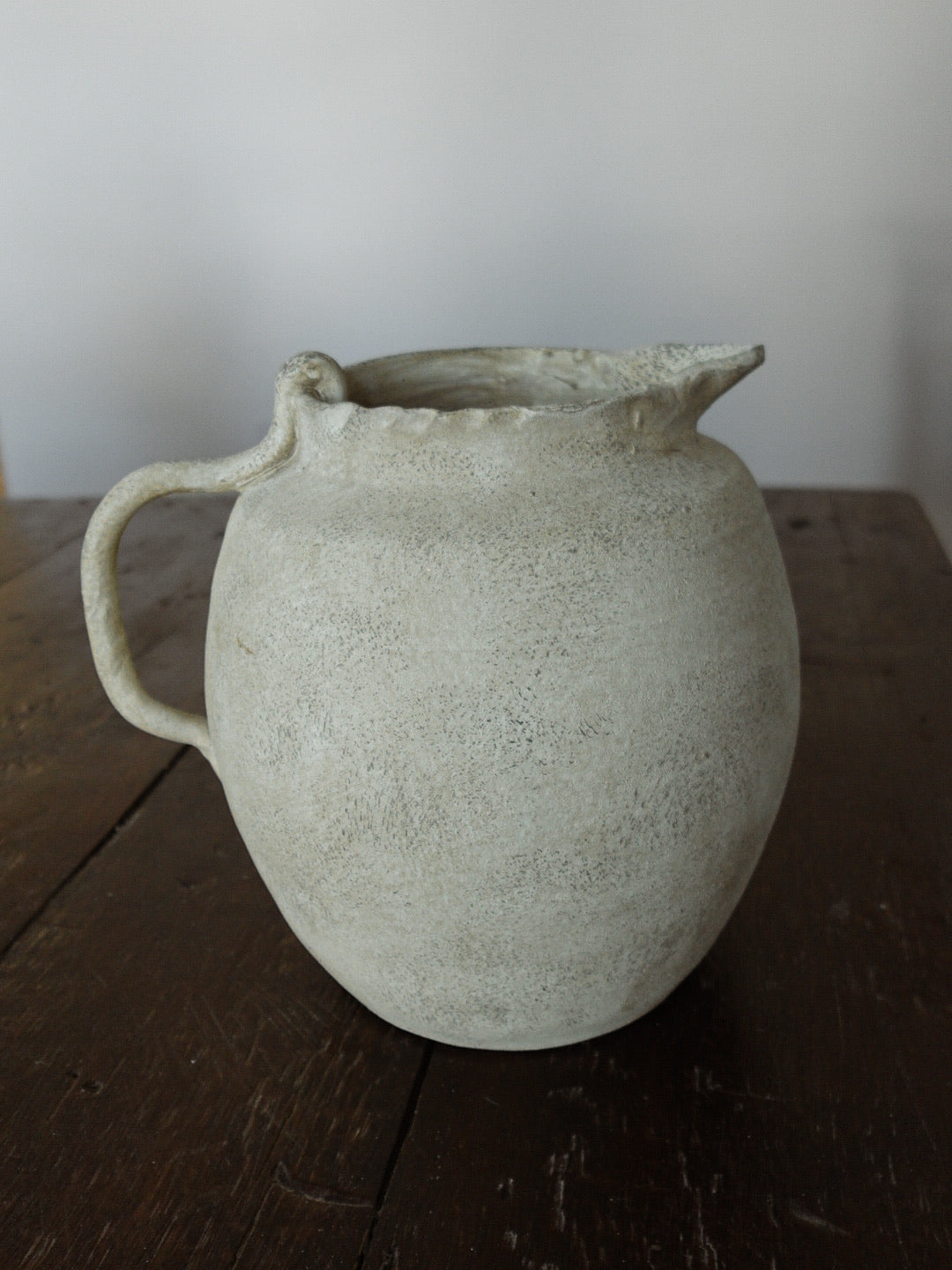 Textured Sandstone Jug