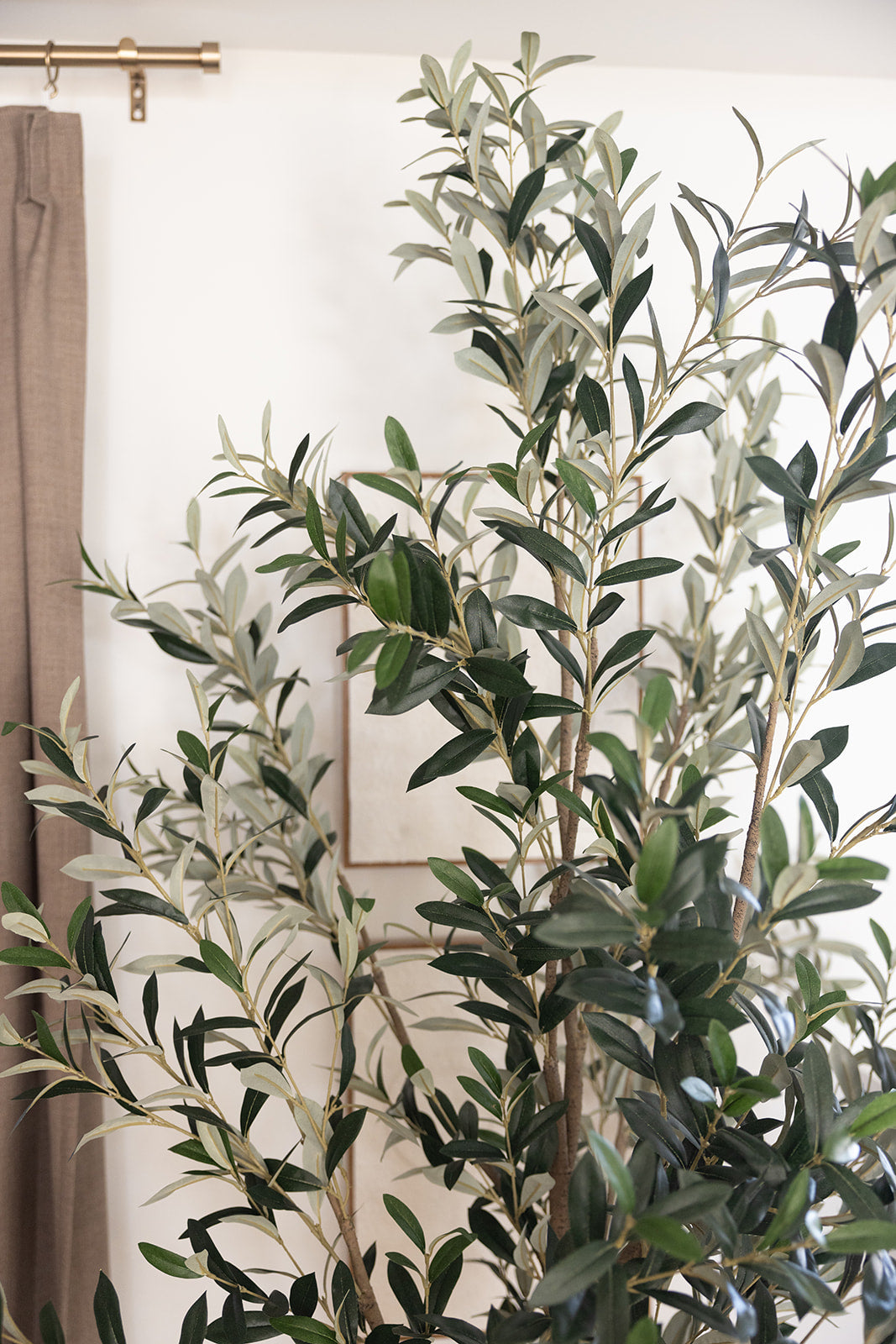 Faux olive tree, artificial olive tree for home decor, lifelike botanical plant for stylish home styling and indoor decor