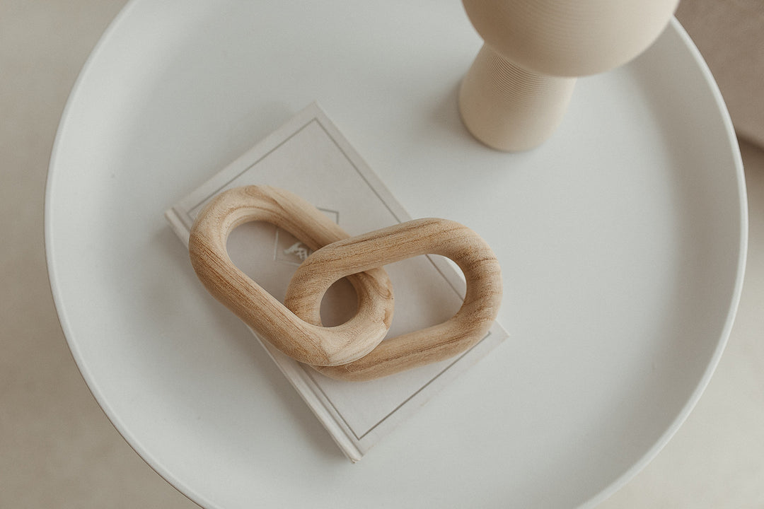 Duo Wood Chain Link