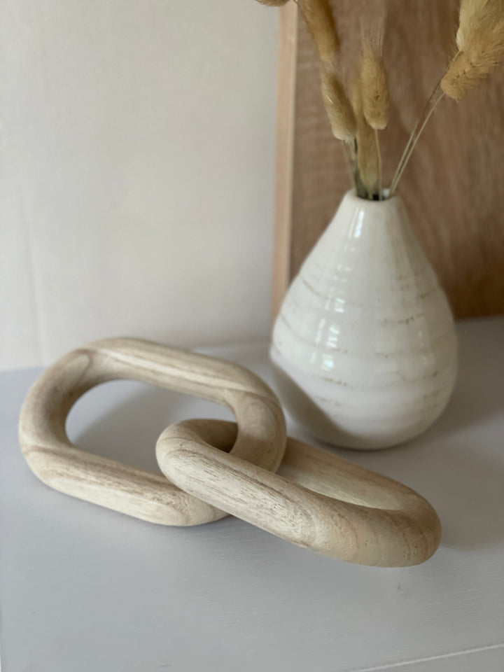 Duo Wood Chain Link