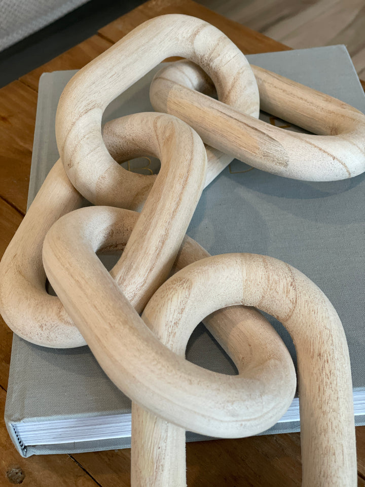 Wood Chain Link - Larger Style