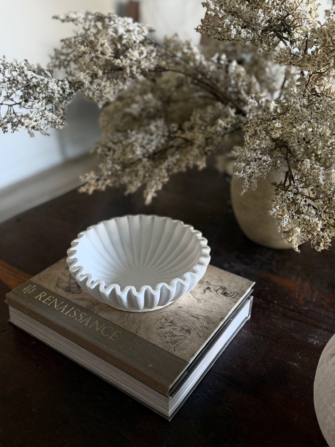 Decorative Fluted Ruffle Bowl