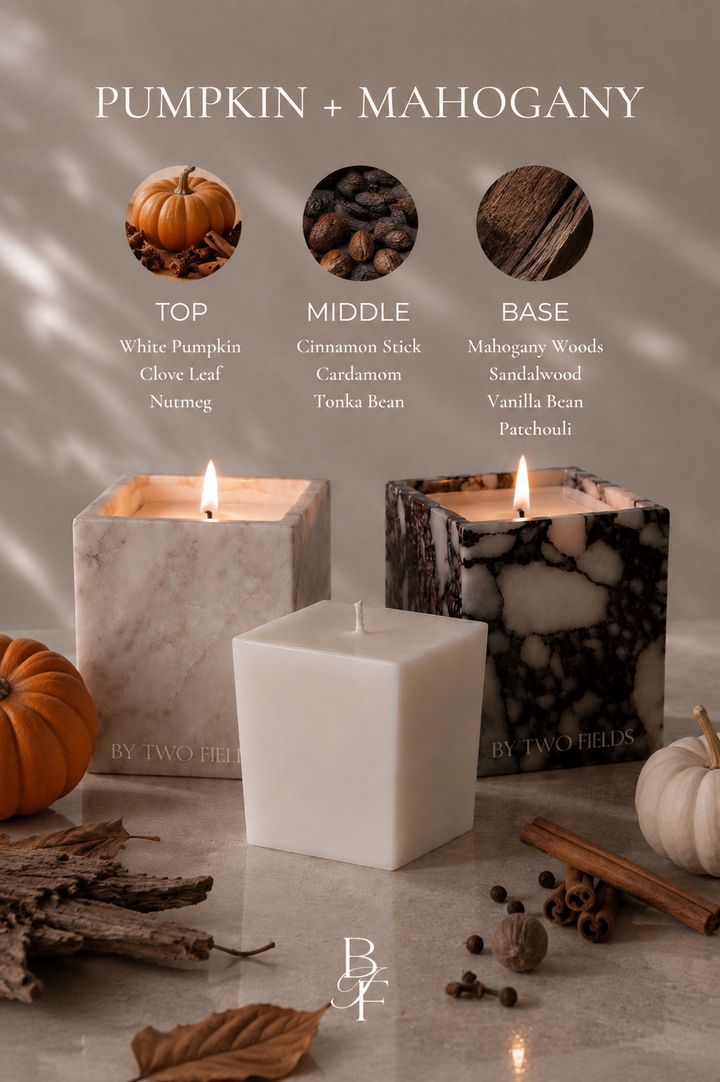 Mahogany & Pumpkin - 9oz Candle Refill