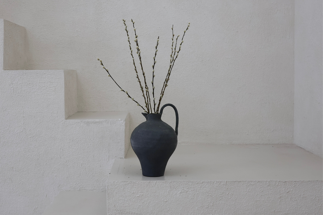 Vintage Style Terracotta Jug