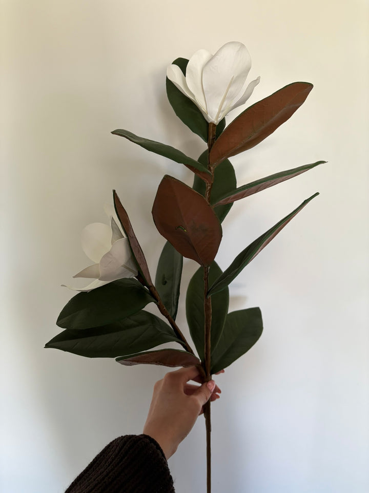 Imperfect Faux Magnolia Stems