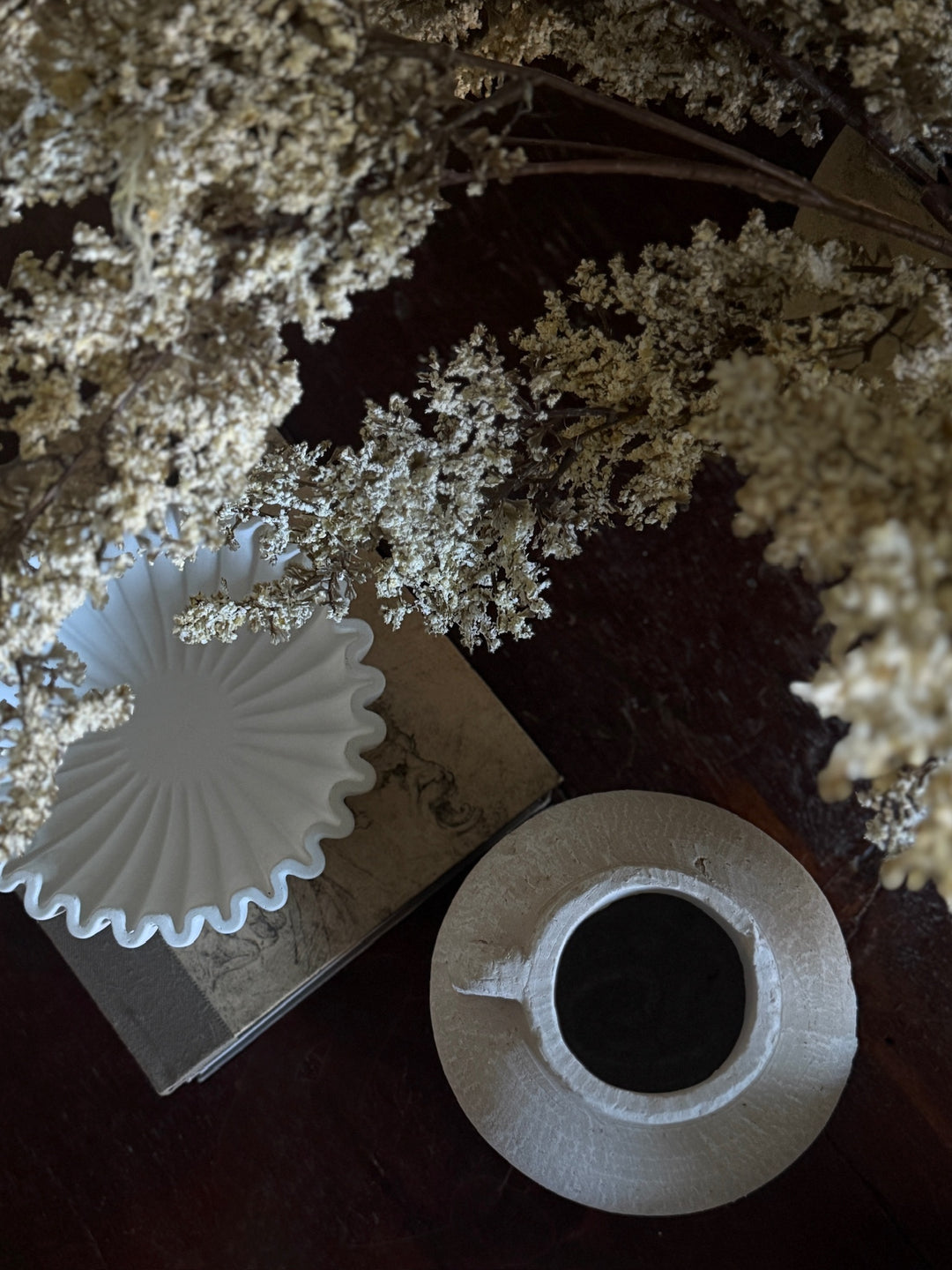 Decorative Fluted Ruffle Bowl