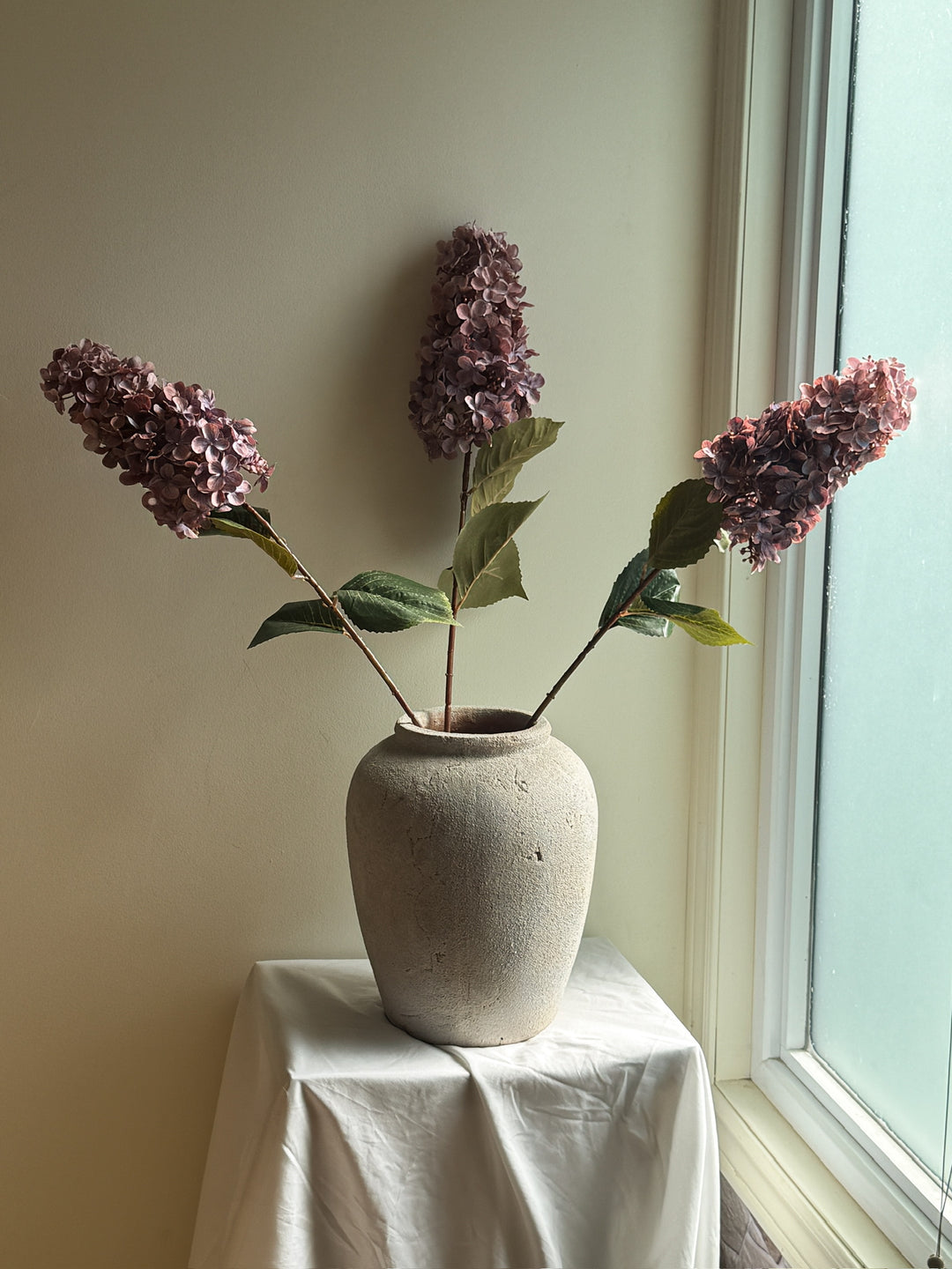 Faux/Artificial Plum Lilac Stems