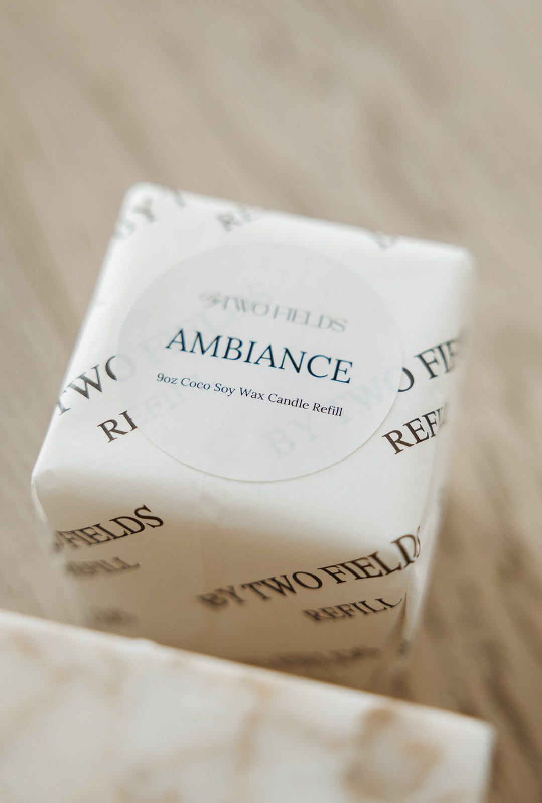 Ambiance (unscented) - 9oz Candle Refill