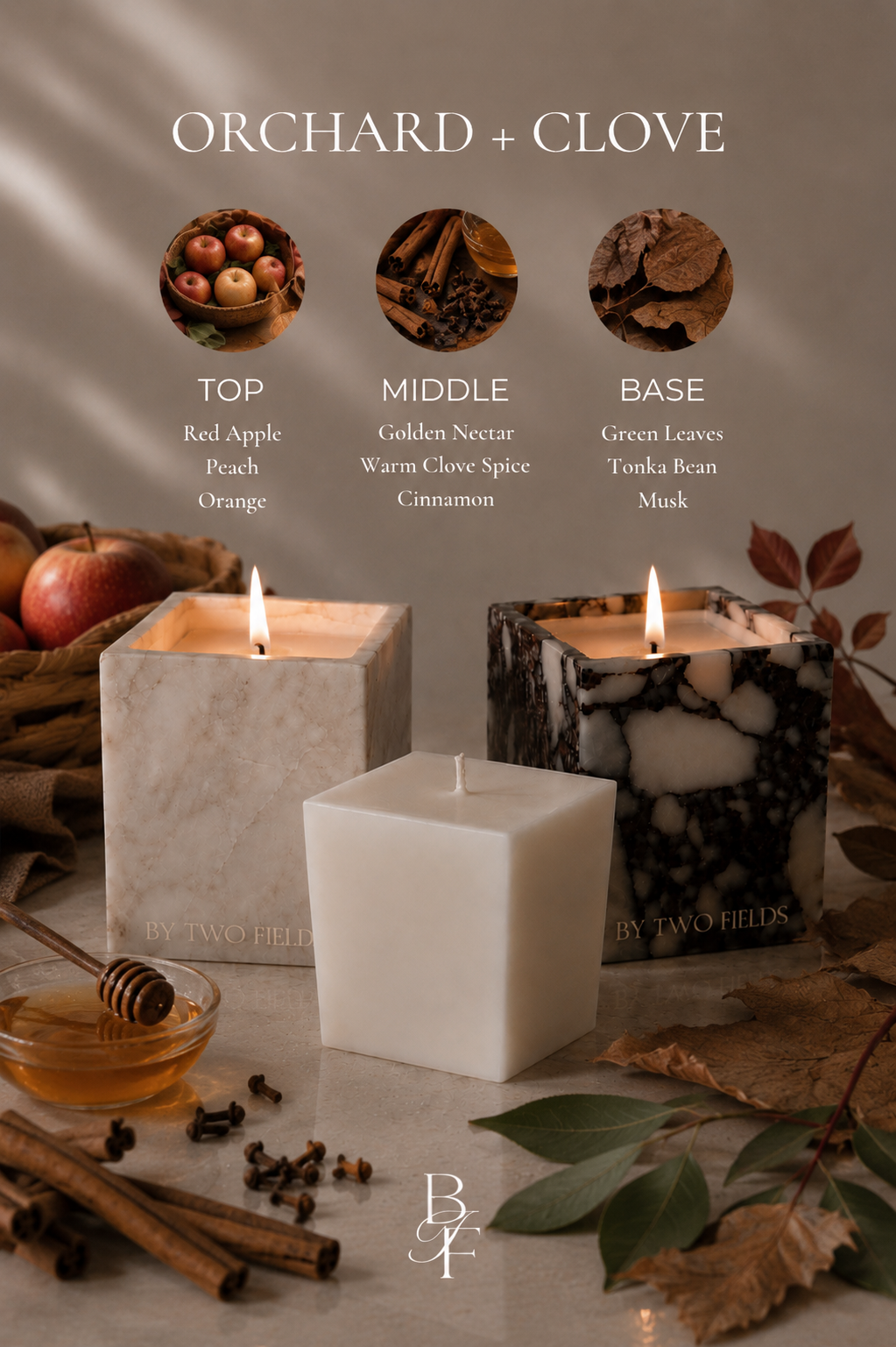 Orchard & Clove - 9oz Candle Refill