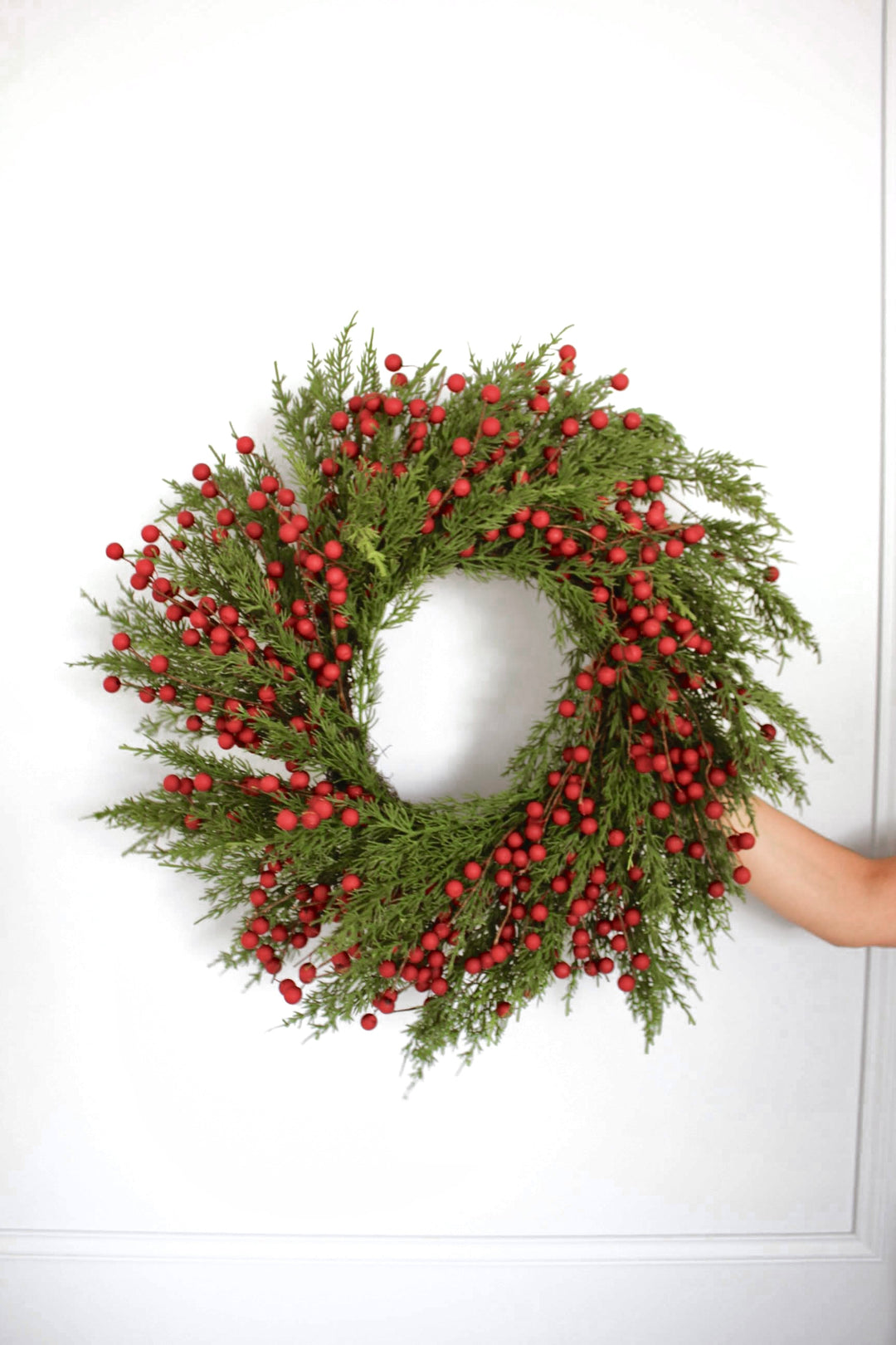 Real-Touch Faux Berry Wreath - PRE-ORDER