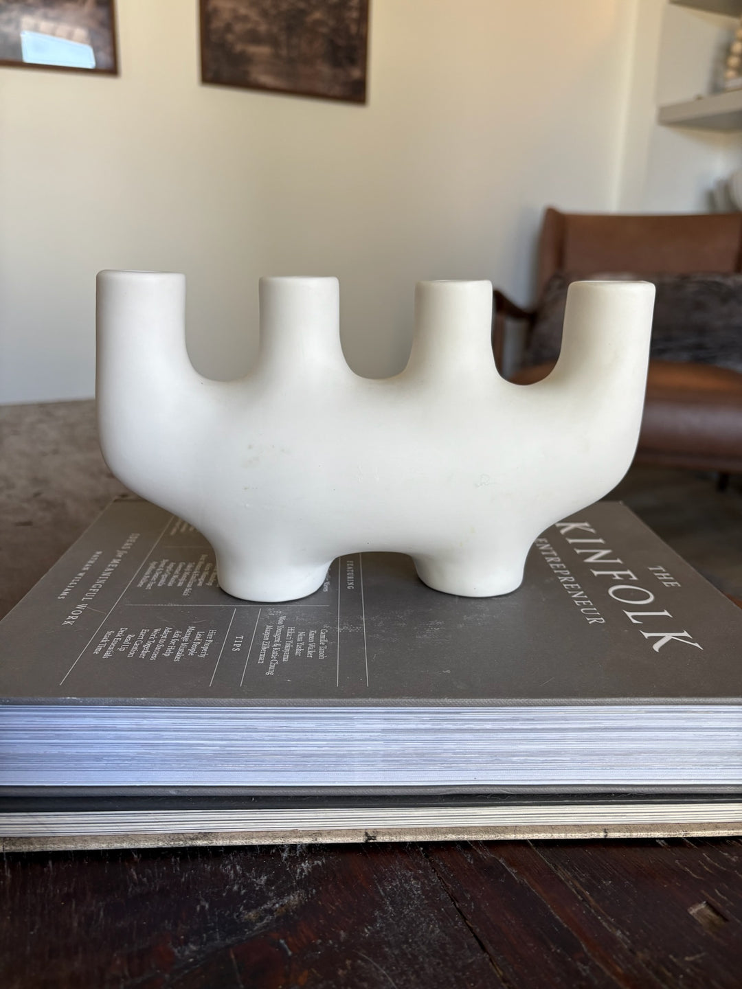 Ceramic Multi Taper Candle Holder