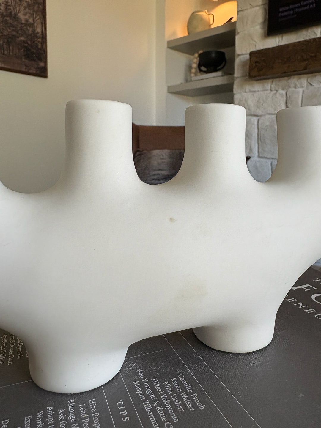 Ceramic Multi Taper Candle Holder