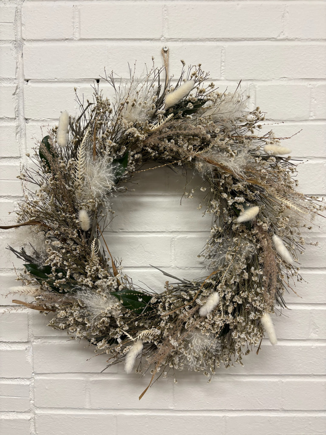 Dried Spring Wreath - Neutral