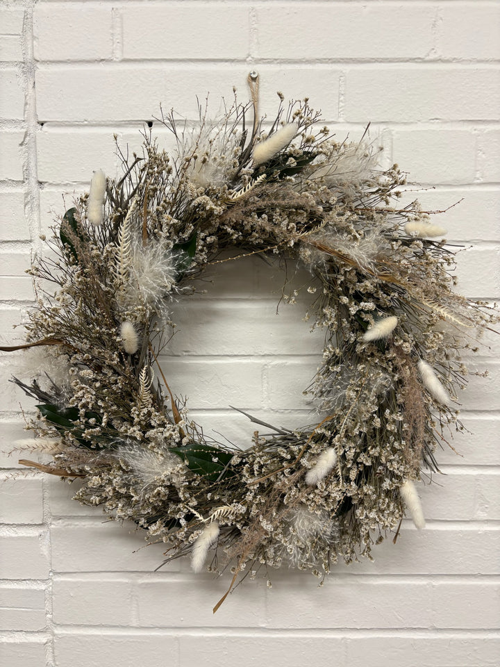 Dried Spring Wreath - Neutral
