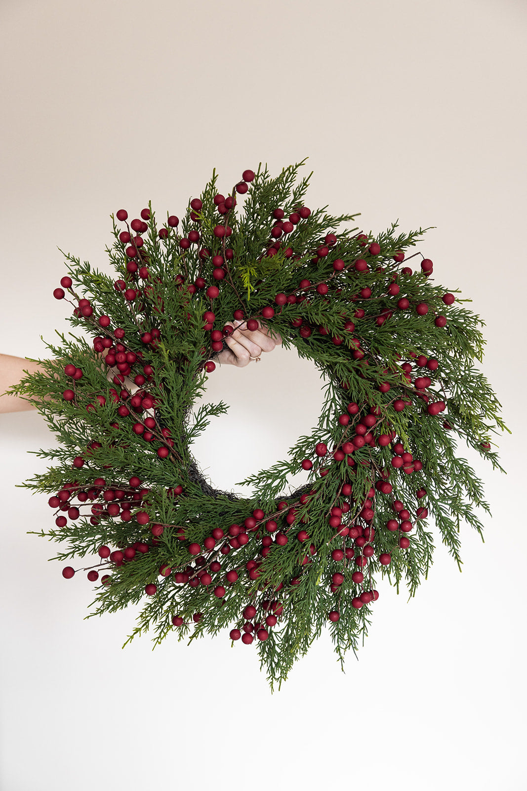 Real-Touch Faux Berry Wreath - PRE-ORDER