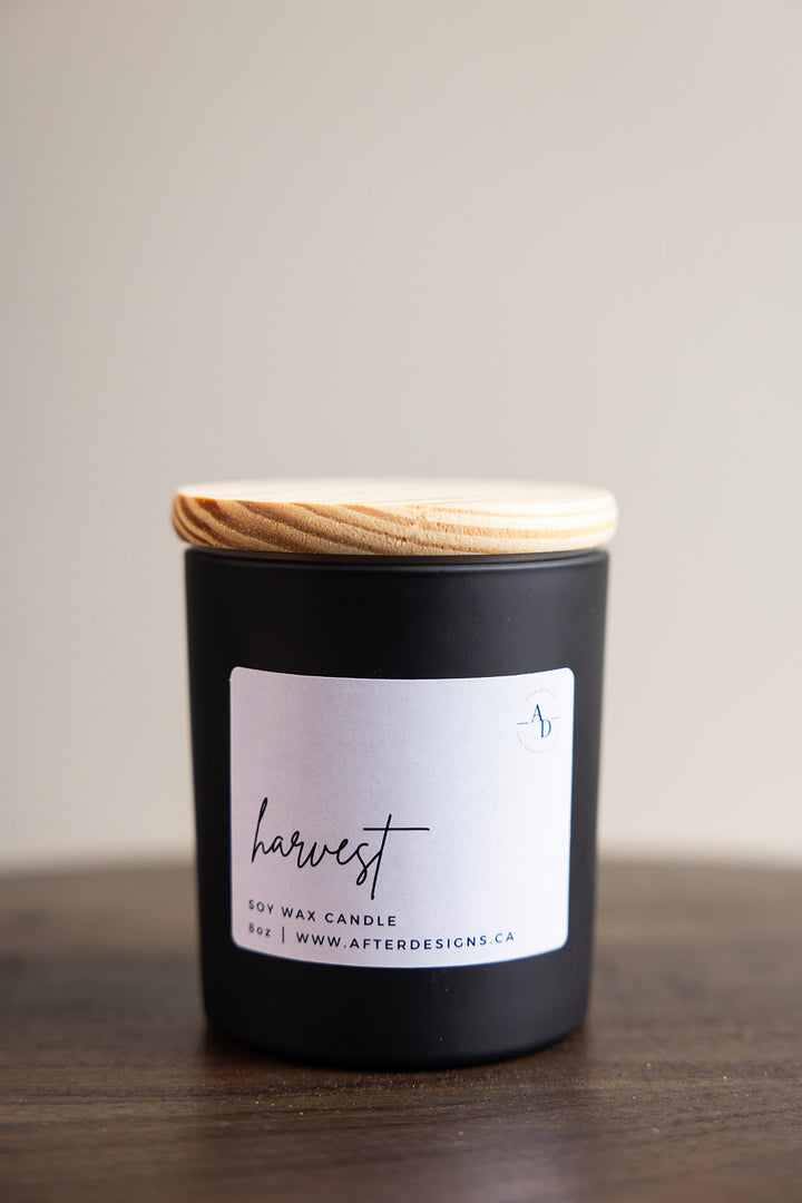 8oz Wood wick Soy Candles