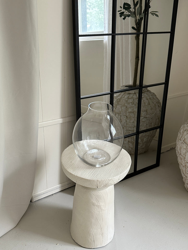 Large Glass Bubble Vase