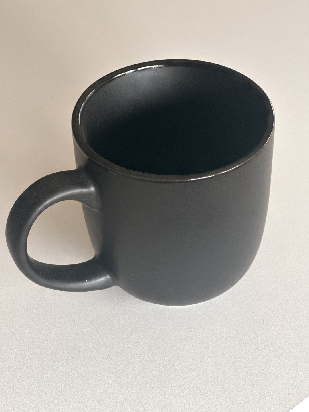 Matte Black Ceramic Mug