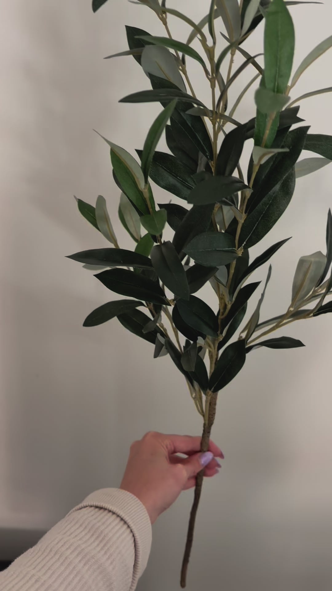 Faux/Artificial Tuscan Olive Stems BUNDLE OF 4