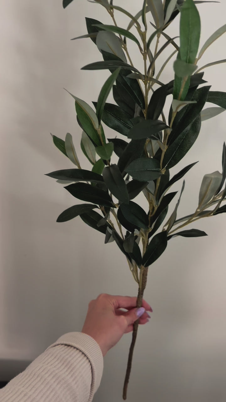 Faux/Artificial Tuscan Olive Stems BUNDLE OF 4
