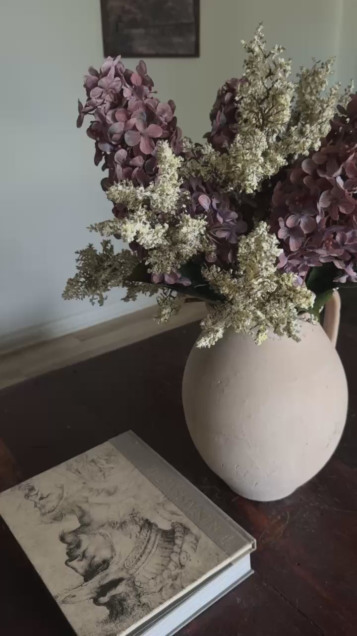 Autumn Lilac Arrangement - Anata Vase