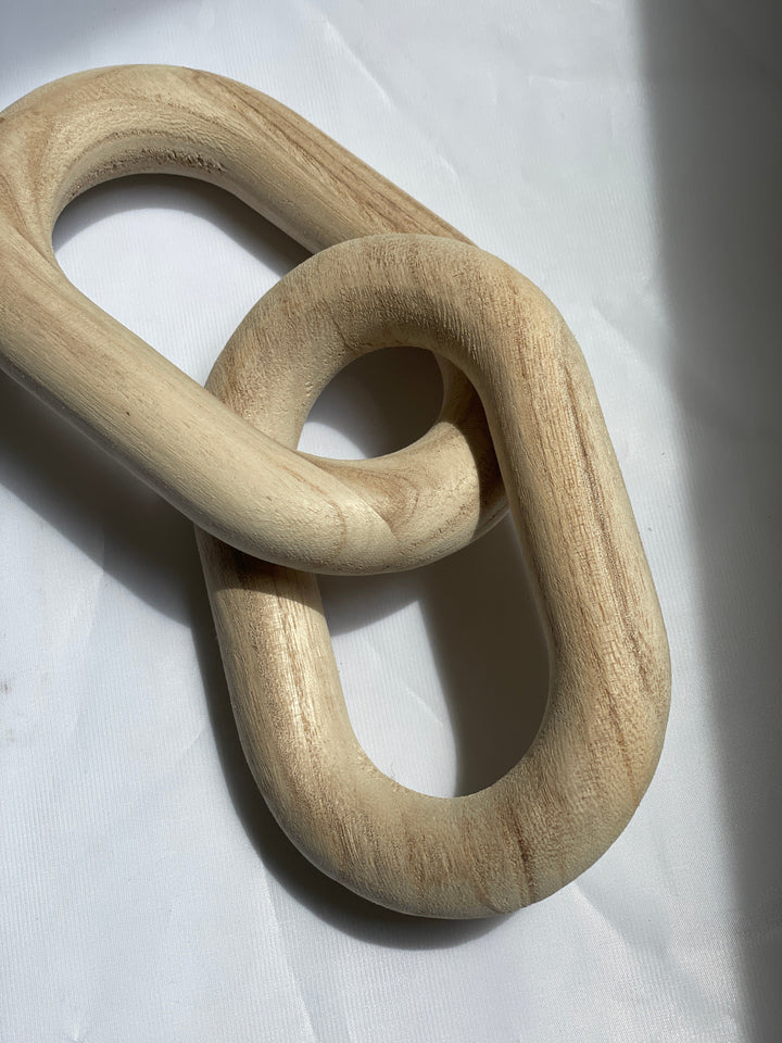 Duo Wood Chain Link