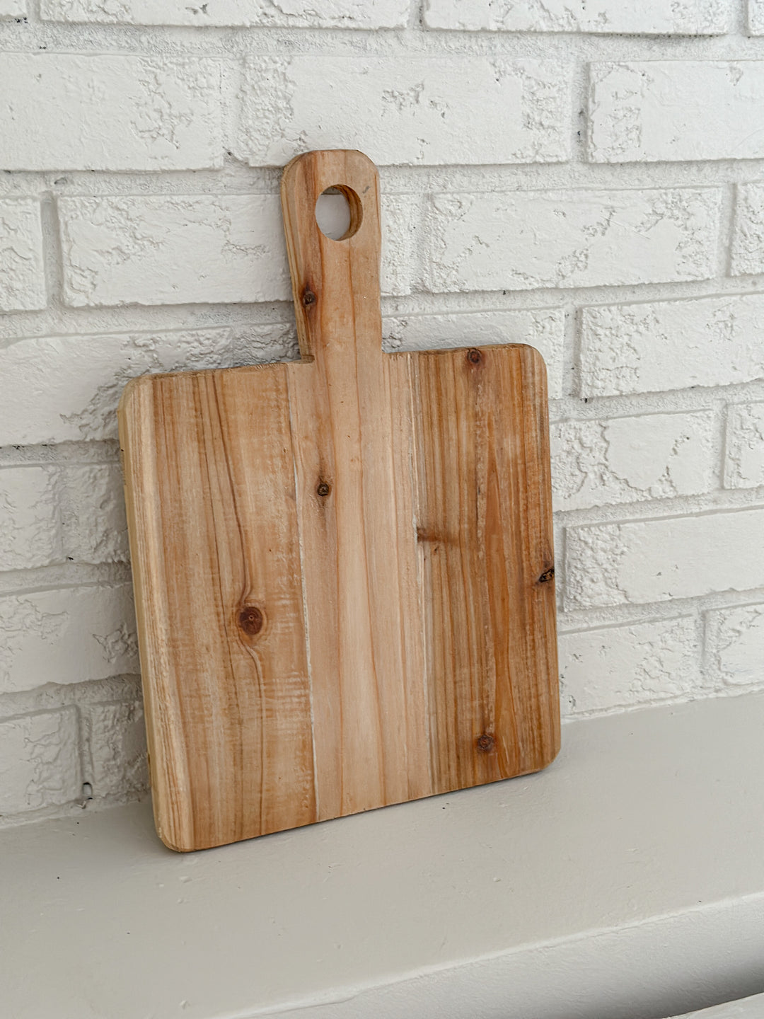 Square Wood Serving Tray