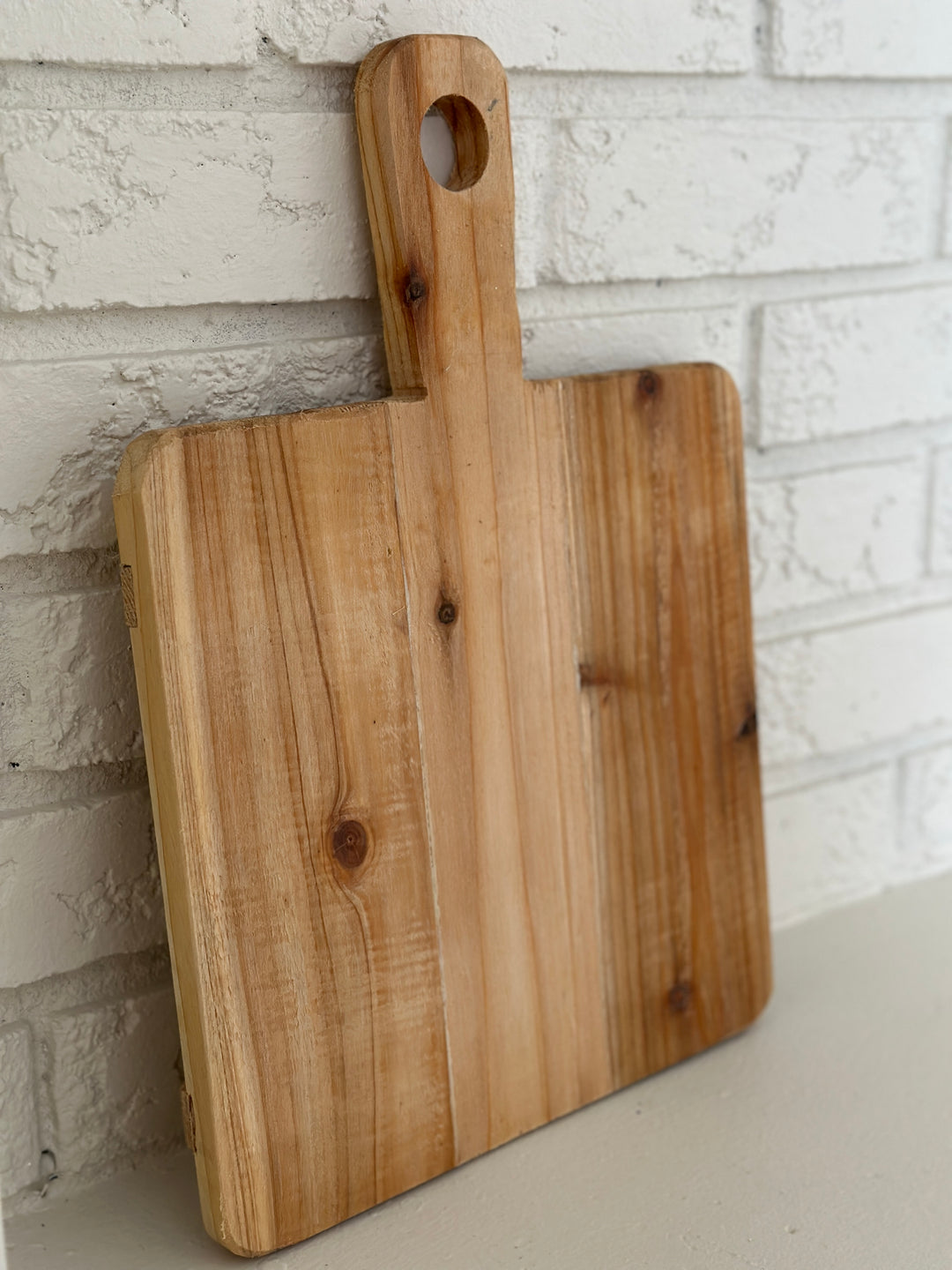 Square Wood Serving Tray